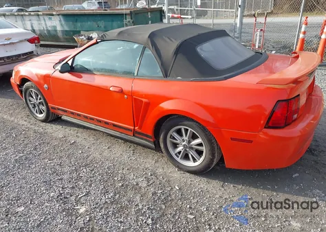 2004 Ford Mustang из США, поврежденный, VIN 1FAFP44604F219903